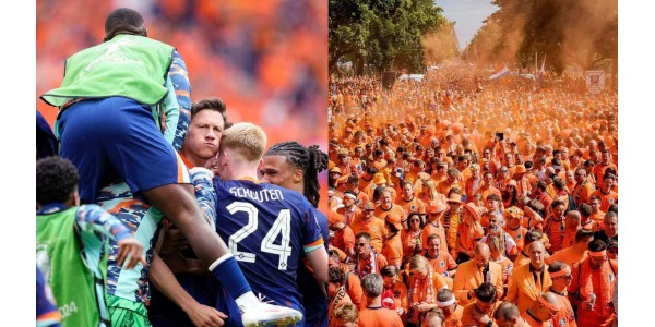 En toveis reise mellom nederlandske fans og det nederlandske landslaget